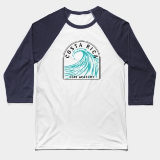 Costa Rica Surf Academy Baseball T-Shirt